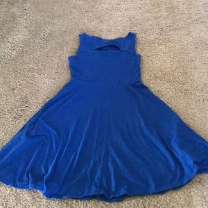 Blue dress